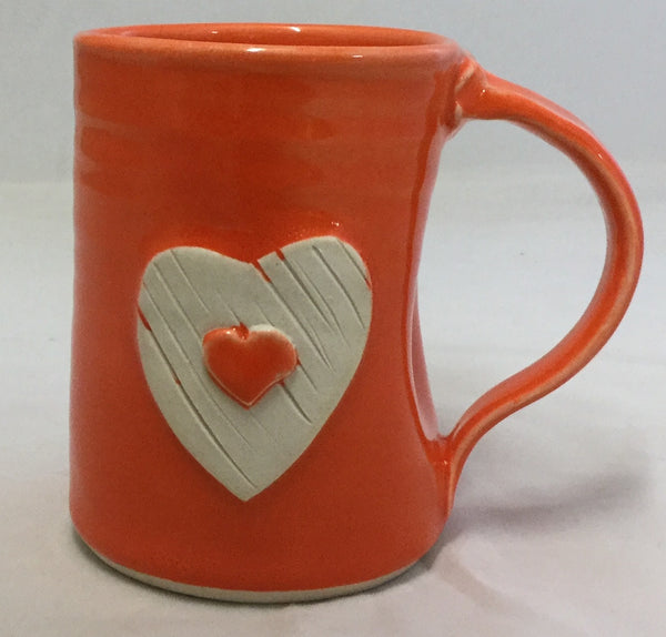 Large Heart Mug