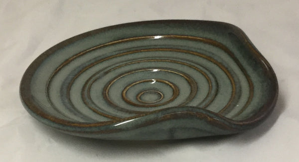 Spoon Rest - Blue - Poterie Ginette Arsenault - 6